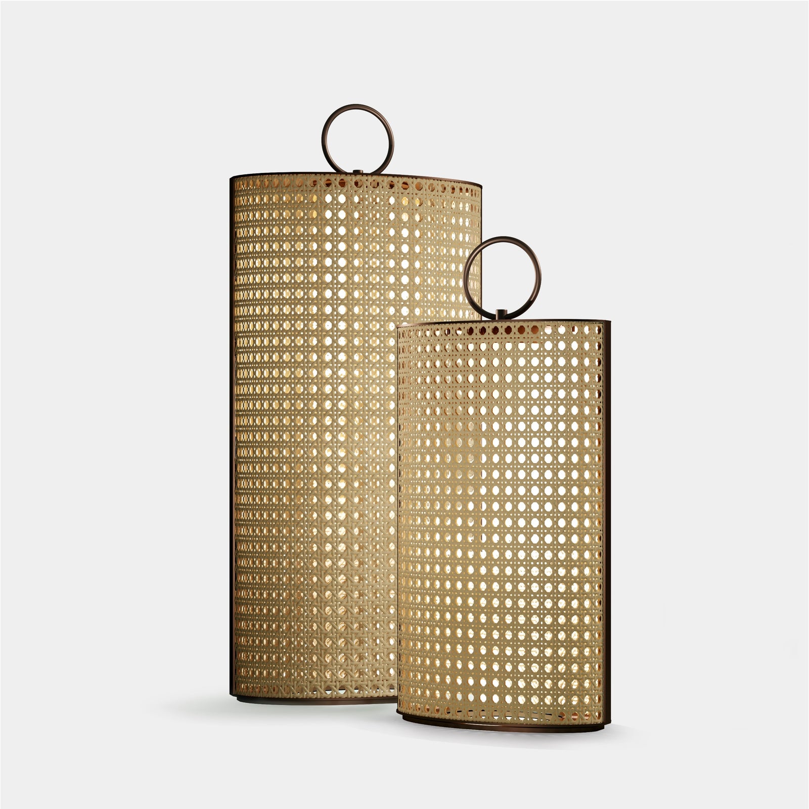 Clara Rattan Lamp