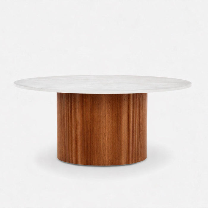 Round Concrete Table